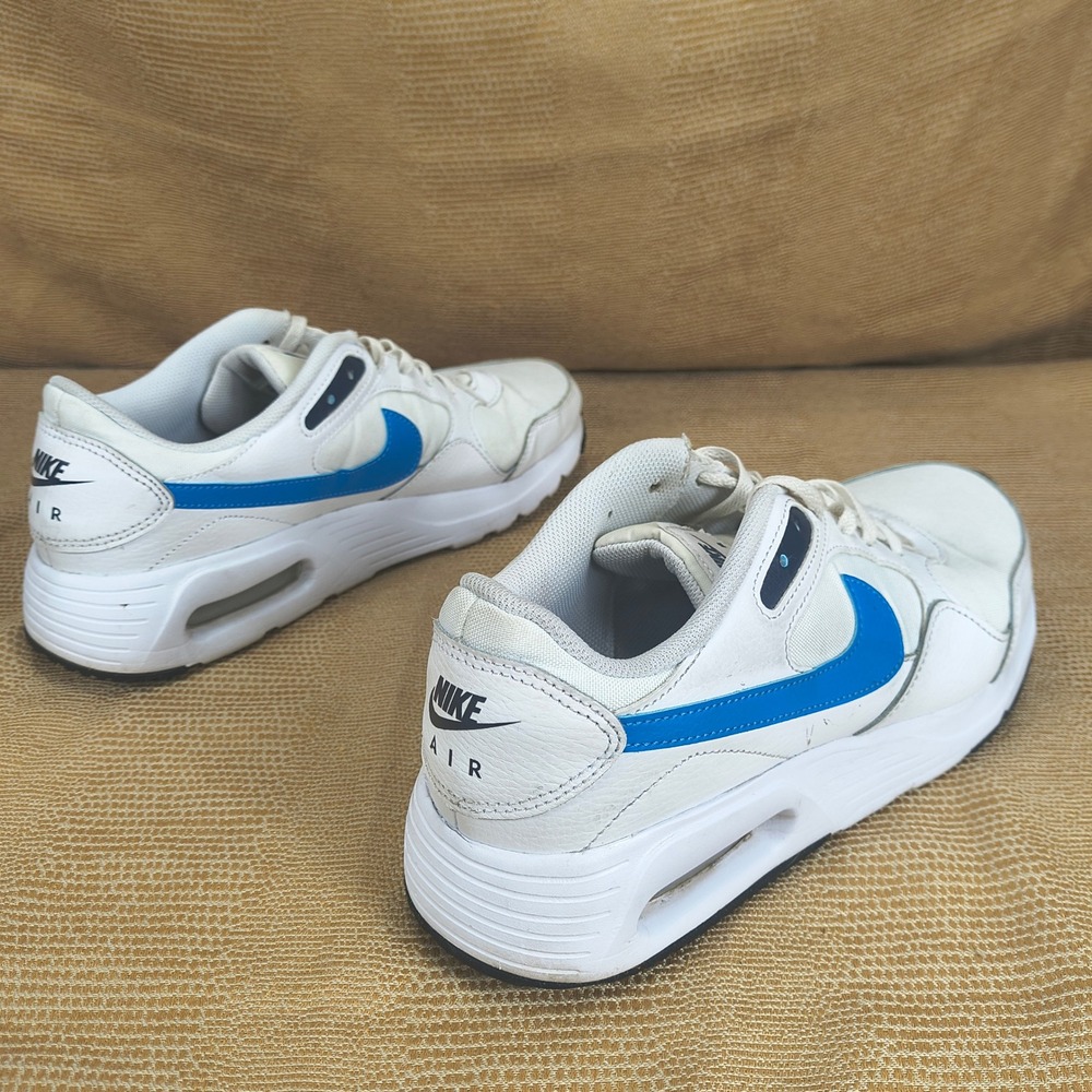 Nike Air Max SC Mens 10.5 White Blue Running Shoes CW4555-113 Sneakers - Picture 7 of 15